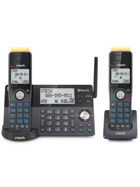 VTech IS8128-31 Cordless Phone 3 Handset Bluetooth Call Block 2300ft